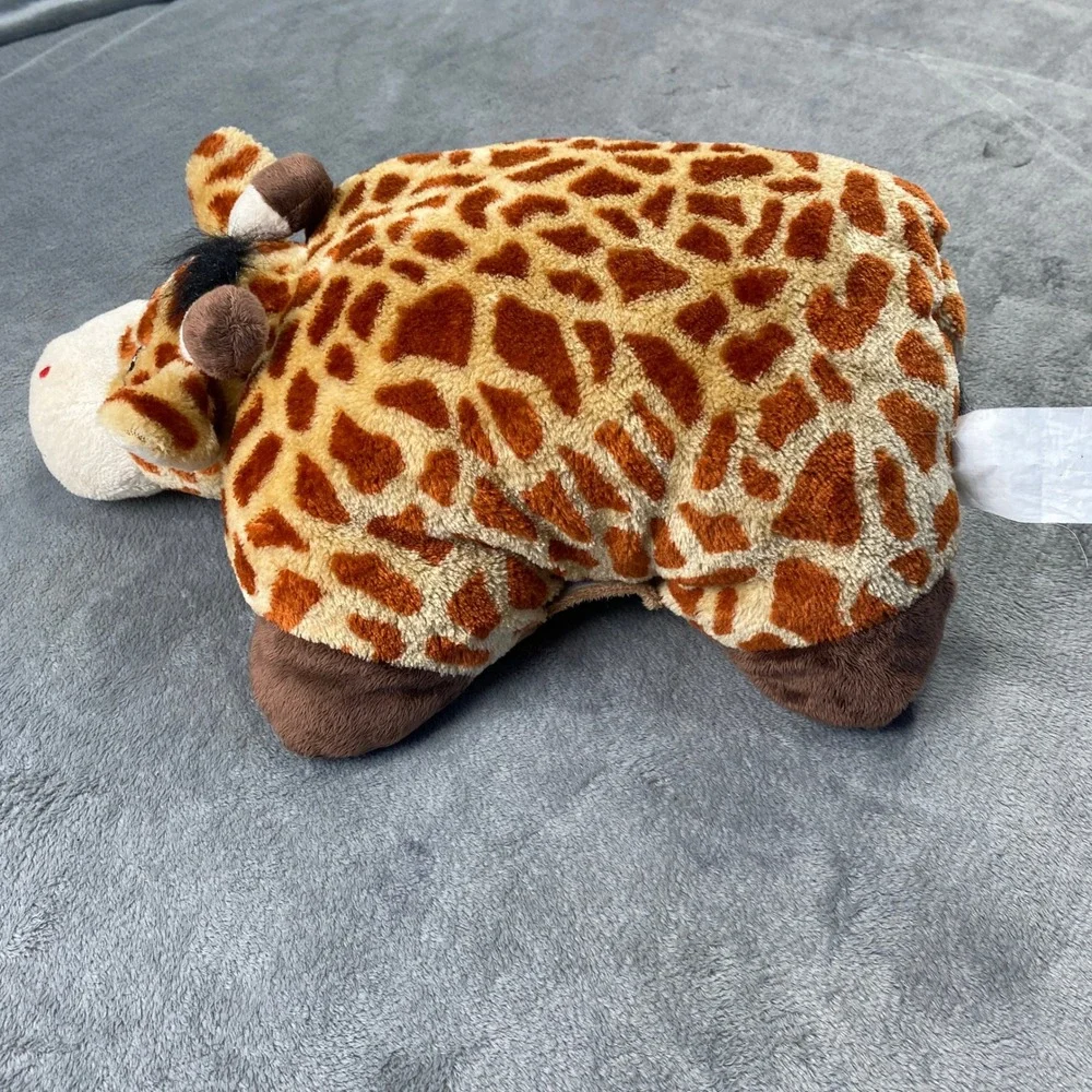 Jolly Giraffe Pillow Pets Originals Stuffed‎ Animal Plush Brown Safari